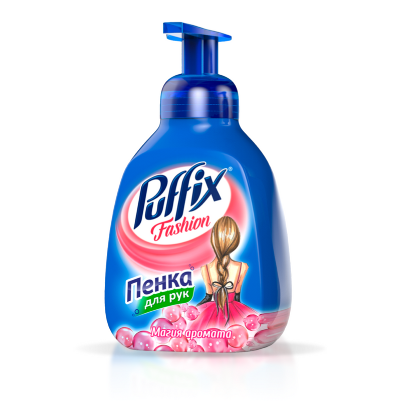Купить Жидкое мыло для рук Puffix, антибактериальное мыло-пенка для детей и взрослых, 400 мл, UZ100053