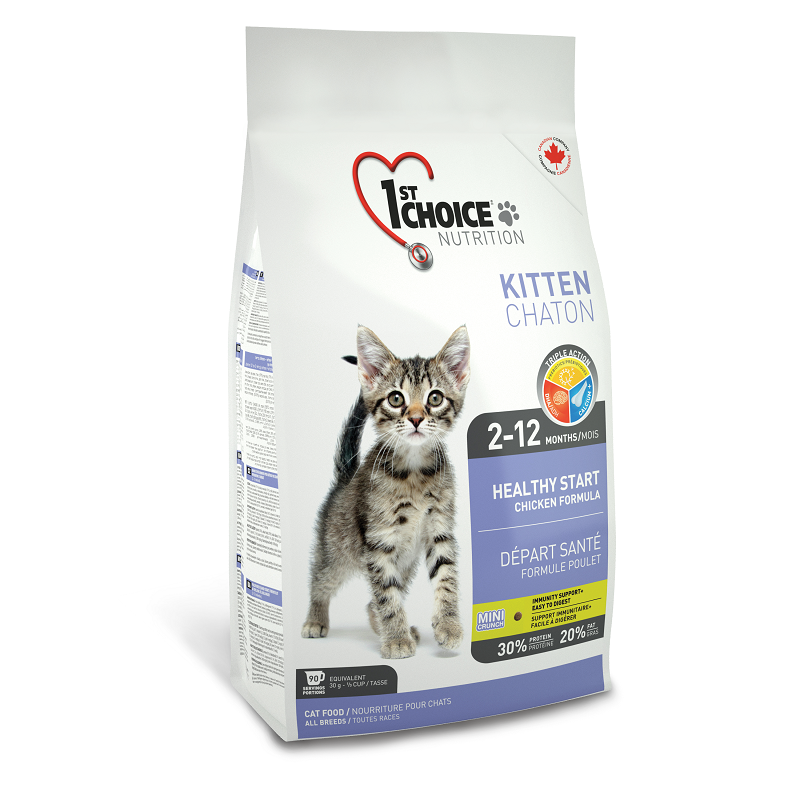 фото Сухой корм для котят 1st choice healthy start, цыпленок, 5,44кг