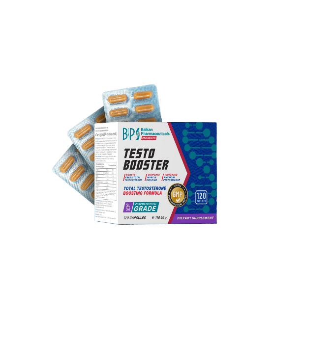 Бустер тестостерона Balkan Pharmaceuticals Testo Booster 120 капсул