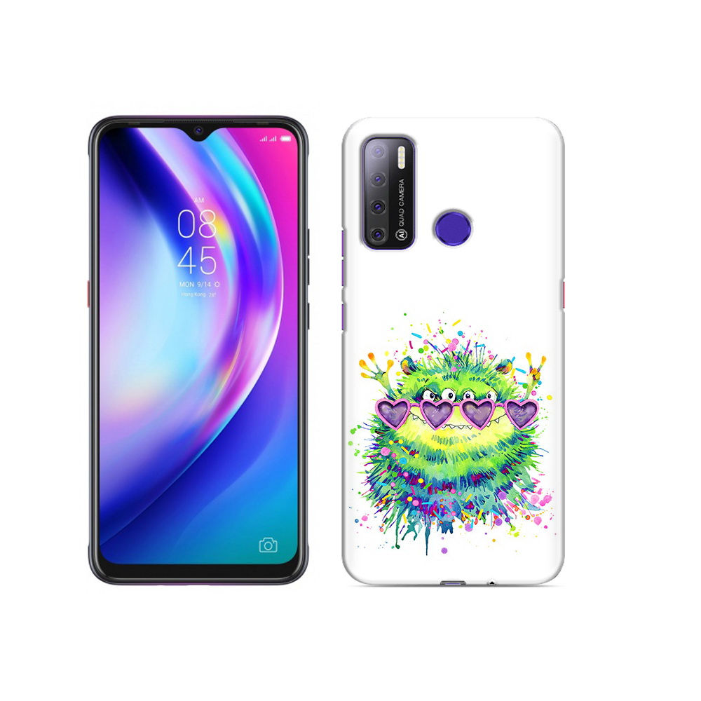 

Чехол MyPads Tocco для Tecno Pouvoir 4 Пушистый персонаж, Прозрачный, Tocco