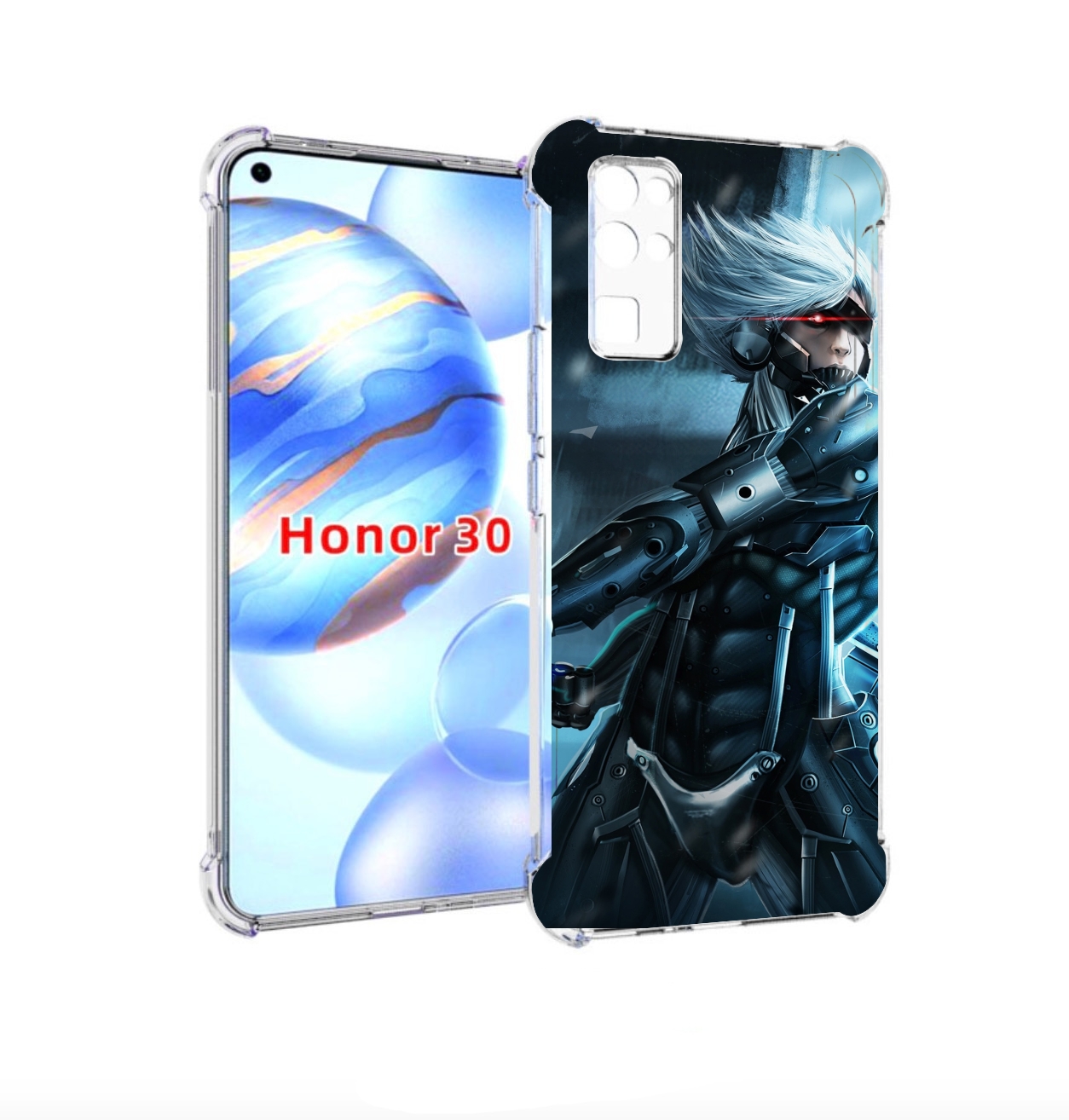 

Чехол бампер MyPads Metal Gear Rising Revengeance для Honor 30 (, Прозрачный, Tocco