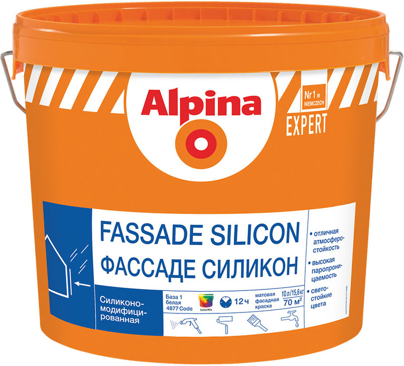 

Краски для наружных работ Alpina 948103247