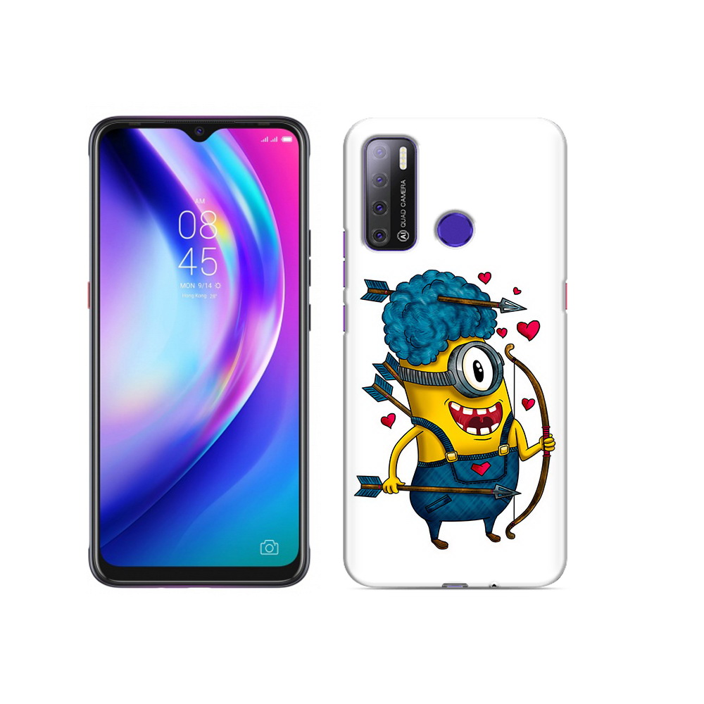 

Чехол MyPads Tocco для Tecno Pouvoir 4 Миньон купидон, Прозрачный, Tocco