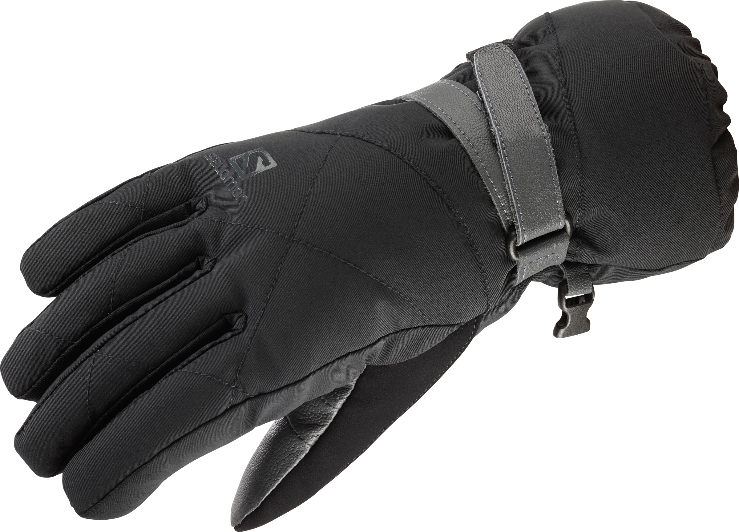 Перчатки Salomon Propeller Long, 2021, black/grey, M