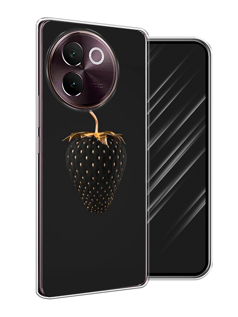 

Чехол Awog на Vivo V30e "Черно-золотая клубника", Черный;золотистый, 2610550-1