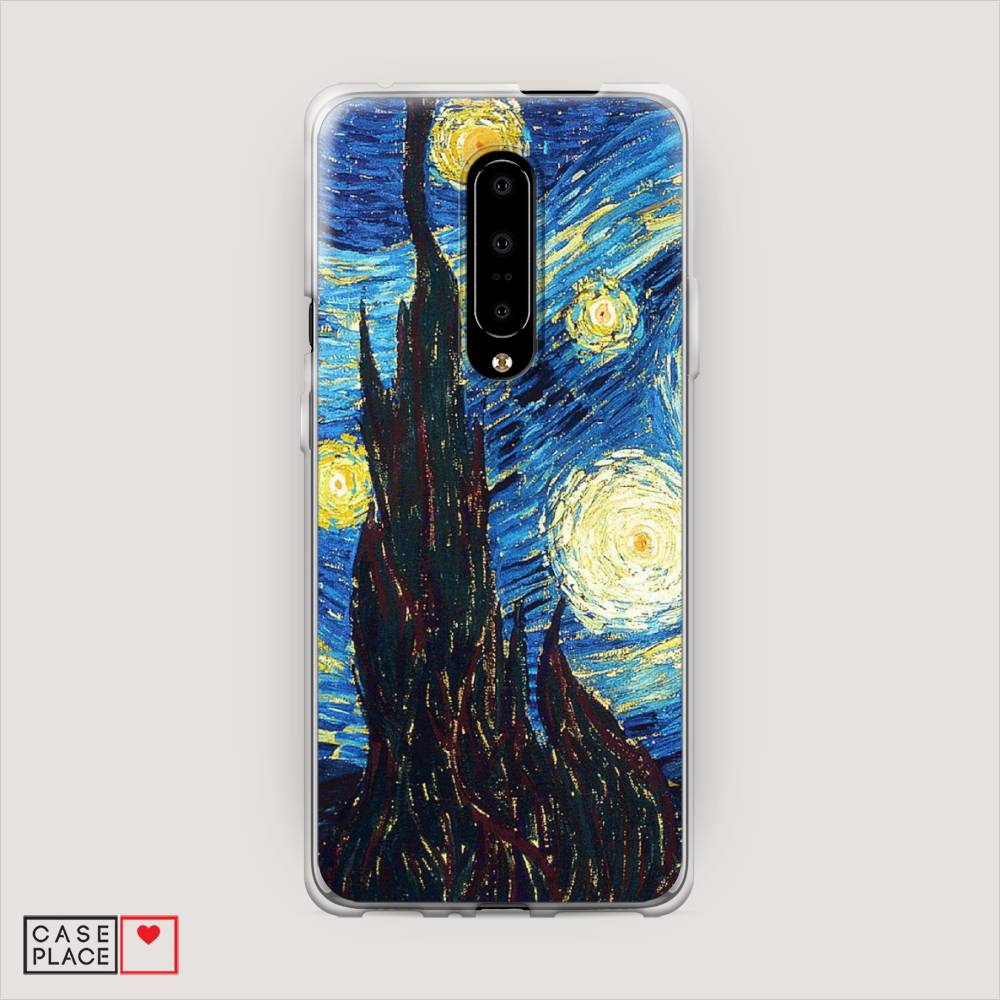 

Чехол Awog на OnePlus 7 Pro / ВанПлас 7 Pro "Ван Гог Звездная ночь", Желтый, 150850-9