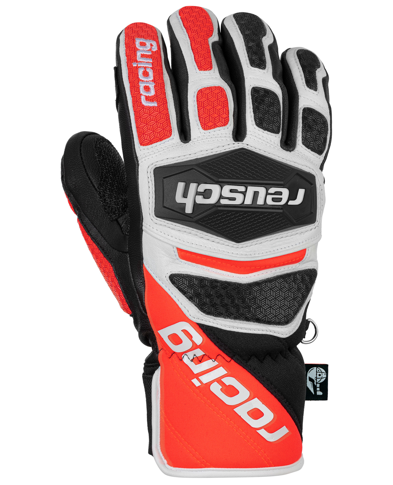 фото Перчатки reusch worldcup warrior sc, black/white/fluo red, 9.5 inch