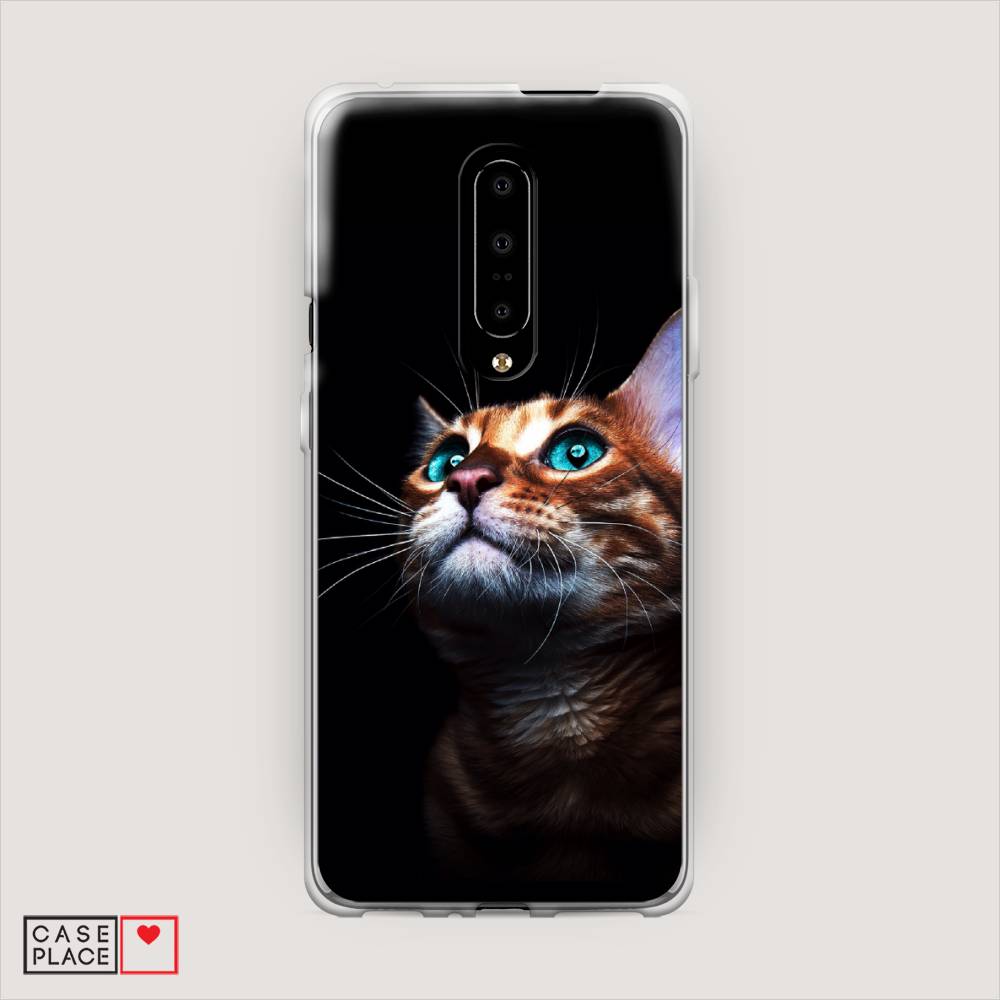 

Чехол Awog на OnePlus 7 Pro / ВанПлас 7 Pro "Мечтательный кот", Коричневый, 150850-1