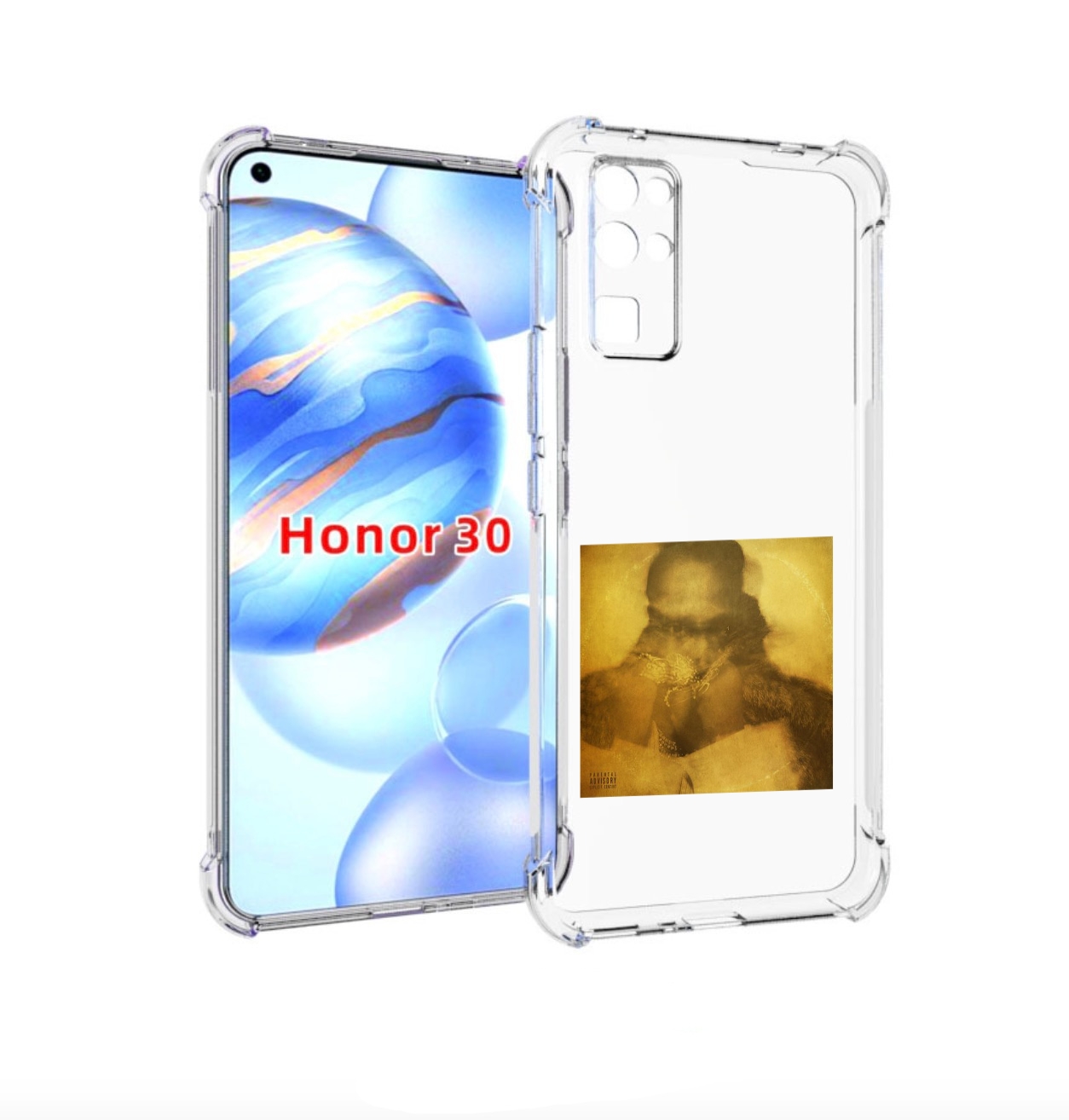 

Чехол бампер MyPads Future - Future для Honor 30 (BMH-AN10) прот, Прозрачный, Tocco