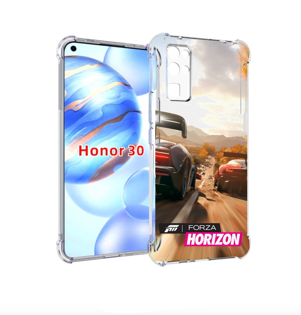

Чехол бампер MyPads Forza Horizon для Honor 30 (BMH-AN10) против, Прозрачный, Tocco