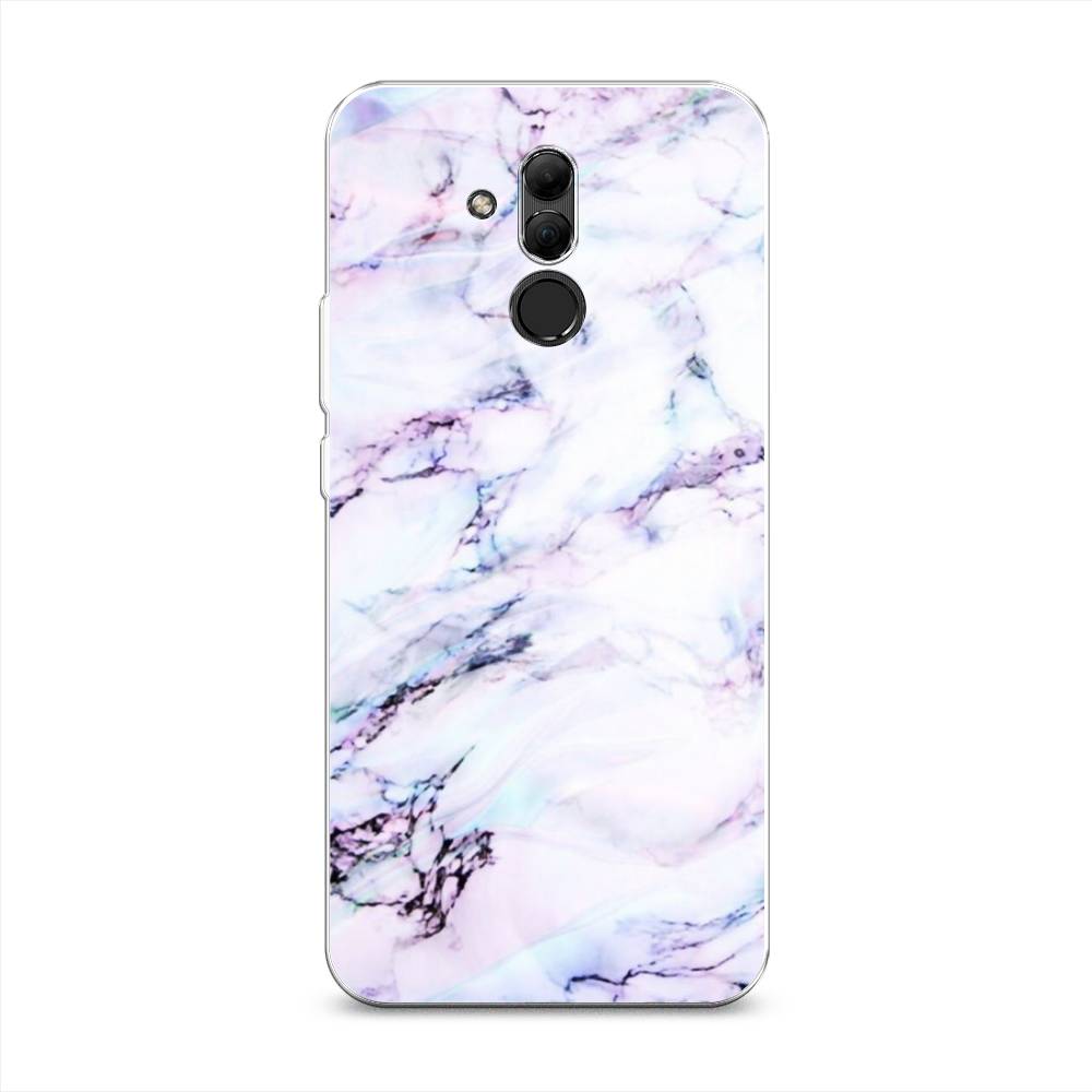 

Чехол на Huawei Mate 20 Lite "Радужный мрамор", Серый;фиолетовый, 66650-3