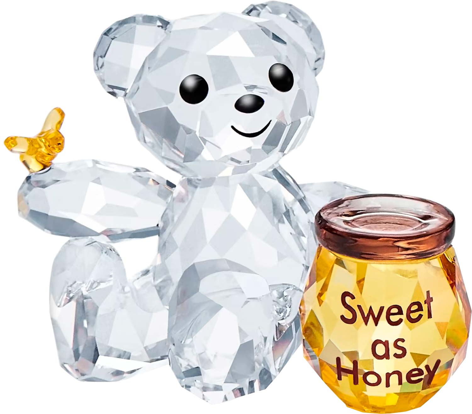 

Фигурка ''Медведь Крис - Сладкий как мед'' Swarovski Kris Bear 5491970, Прозрачный, 5491970