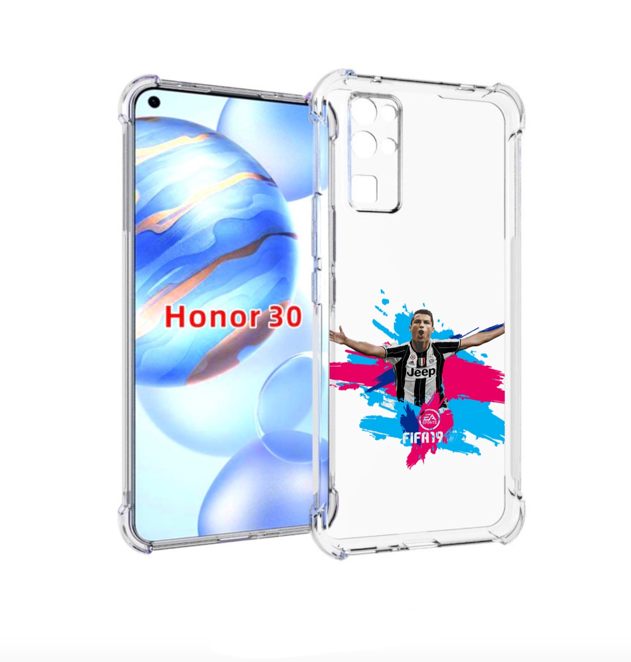 

Чехол бампер MyPads Fifa-2022 мужской для Honor 3, Прозрачный, Tocco