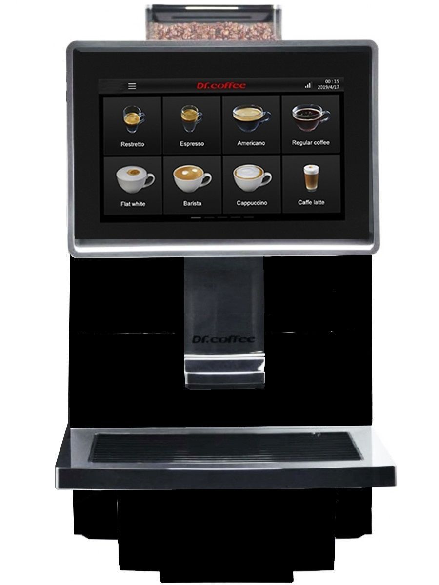 Кофемашина автоматическая Dr.coffee CoffeeBreak Plus черный кофемашина профессиональная dr coffee proxima f11 plus с подключением к водопроводу