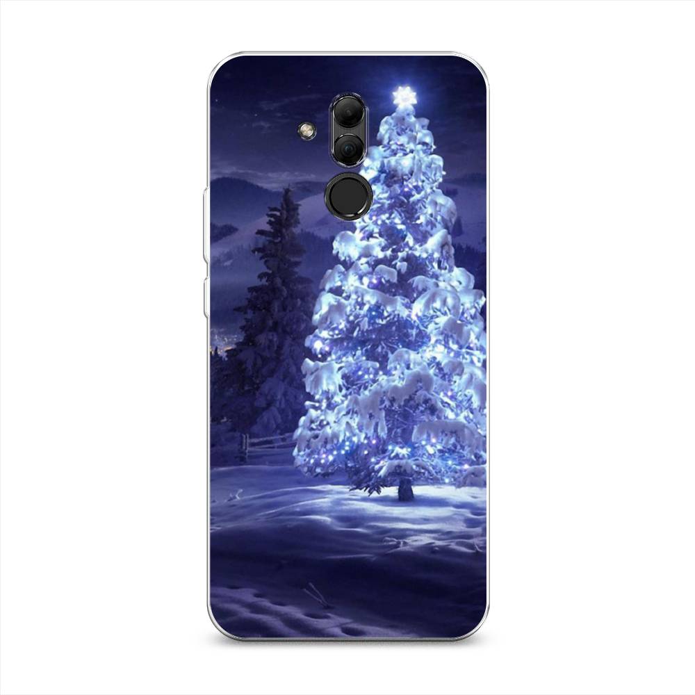 

Чехол на Huawei Mate 20 Lite "Зима 4", Синий;черный;белый, 66650-2
