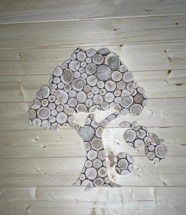 

Панно BathBears Яблоня 650х580 мм, Яблоня, 650х580 мм