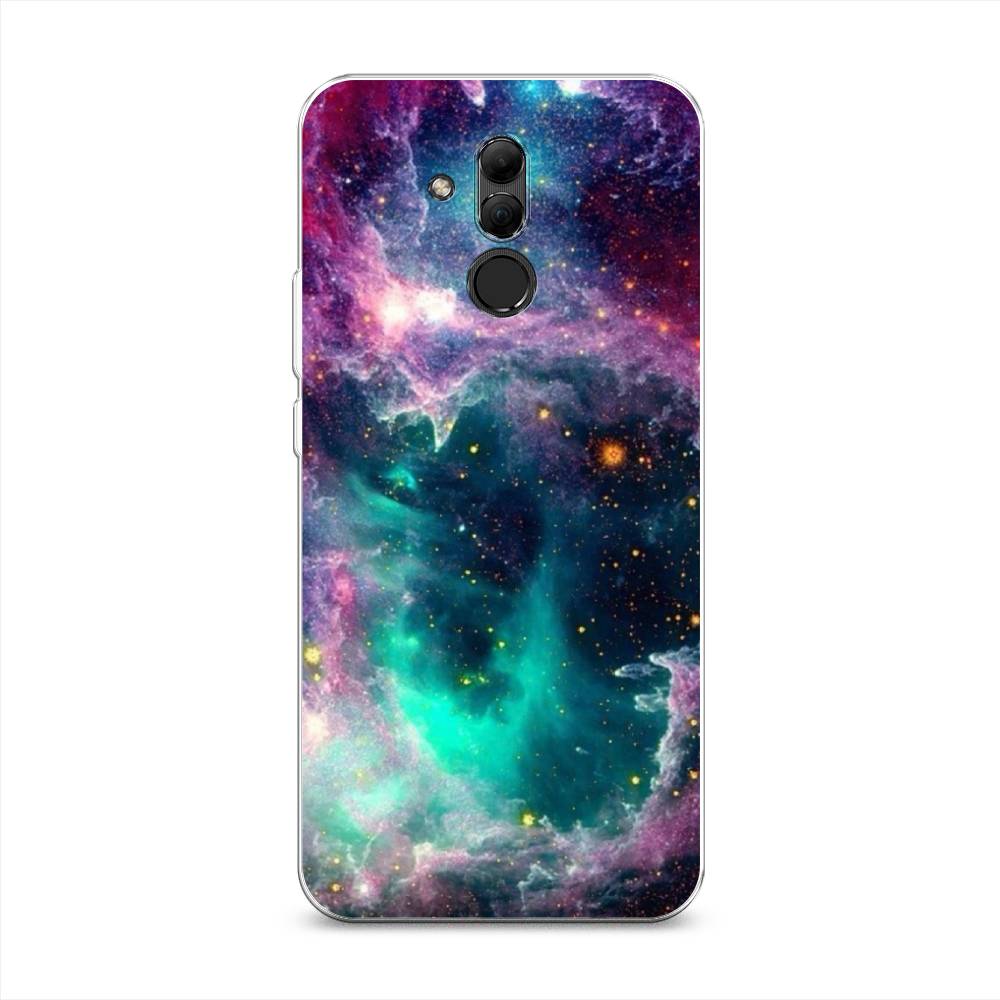 

Чехол на Huawei Mate 20 Lite "Звездные облака", Розовый;бежевый, 66650-2