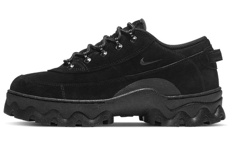 

Полуботинки унисекс Nike black черные 37.5 EU, Черный, black