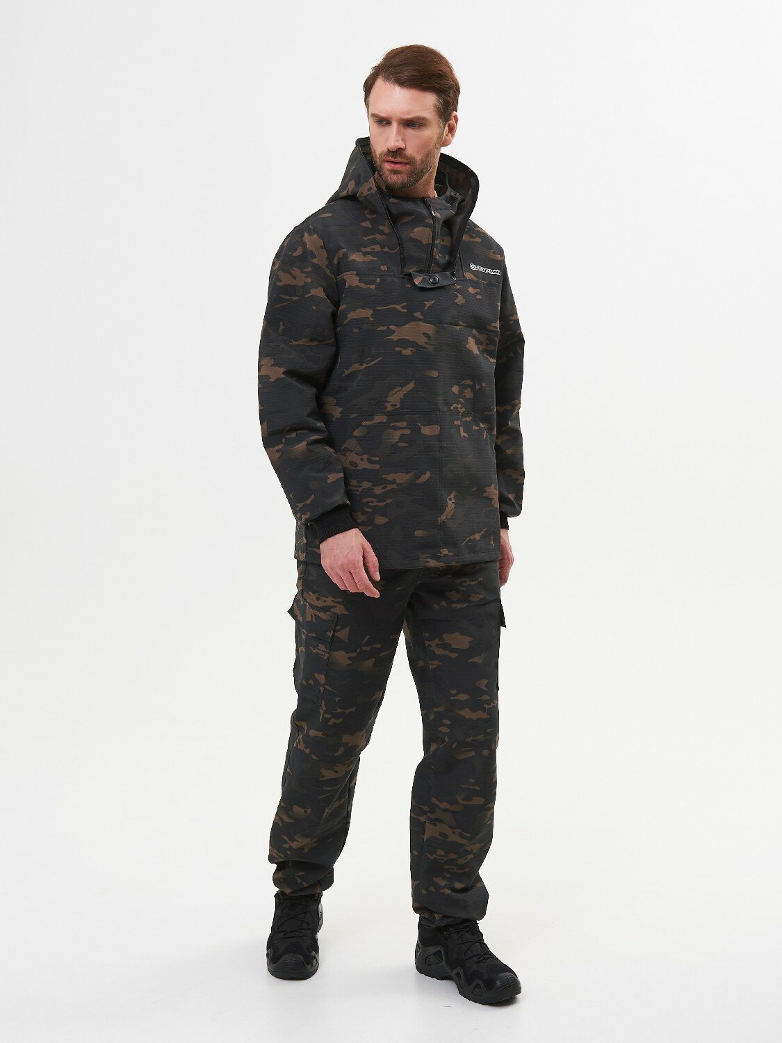 

Костюм Huntsman Антигнус-Эконом ткань Смесовая Рип-Стоп цвет Мультикам City 48-50/170-176, Черный, Антигнус-Эконом