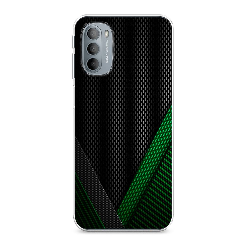 

Чехол Awog на Motorola Moto G31/G41 "Зеленый карбон", Разноцветный, 241850-3