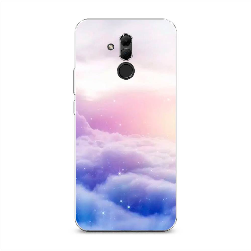 

Чехол на Huawei Mate 20 Lite "Небеса", Голубой;белый;розовый, 66650-2