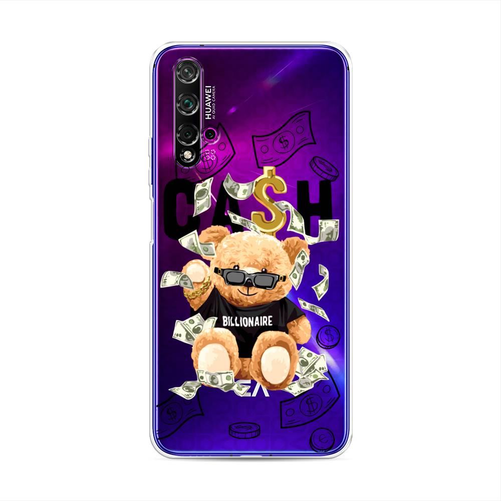 

Чехол на Huawei Nova 5T/Honor 20 "Big cash", Черный;серый;бежевый, 610550-6