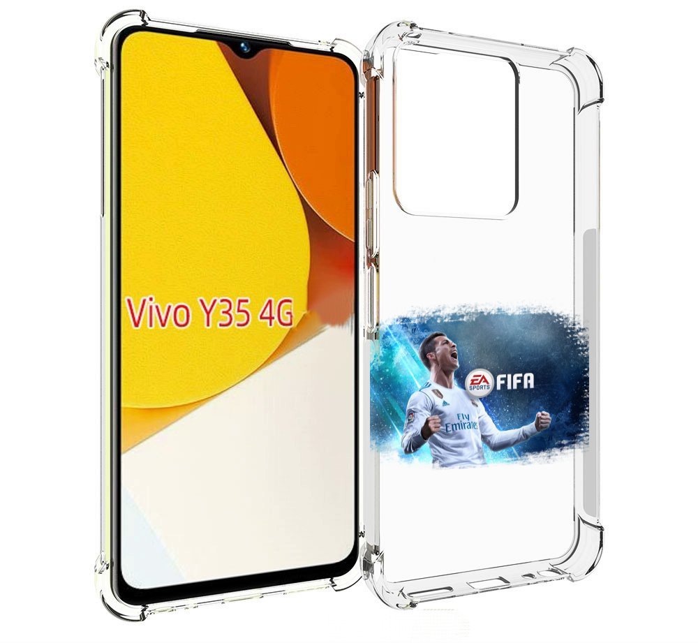 

Чехол MyPads FiFA логотип для Vivo Y35 4G 2022 / Vivo Y22, Прозрачный, Tocco