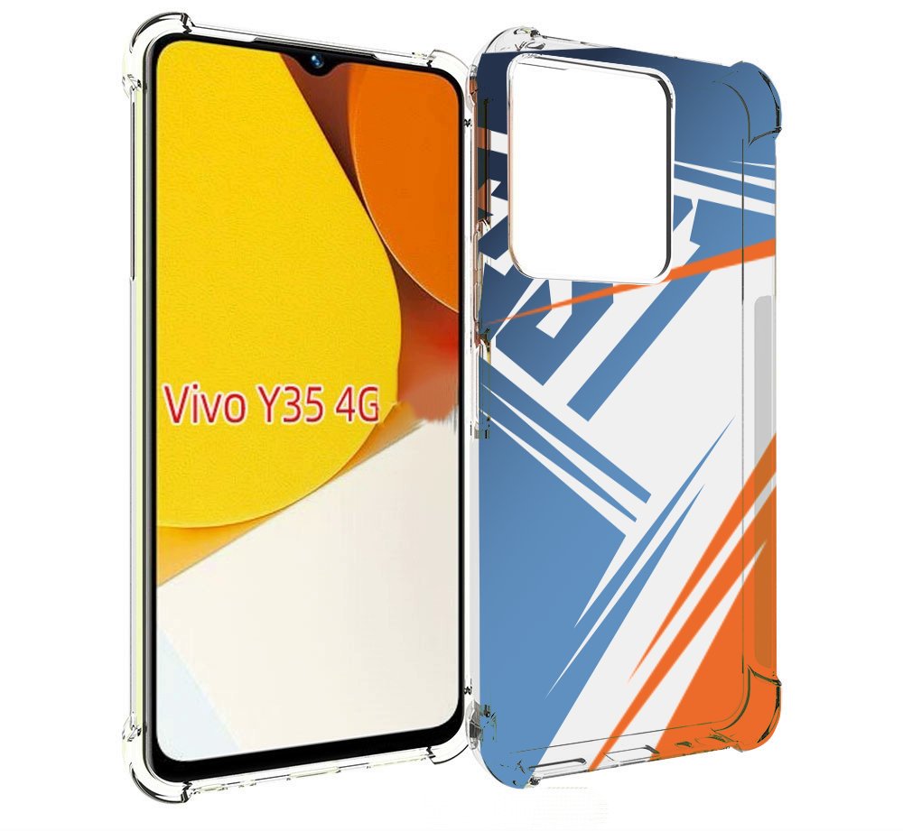 

Чехол MyPads Fast для Vivo Y35 4G 2022 / Vivo Y22, Прозрачный, Tocco