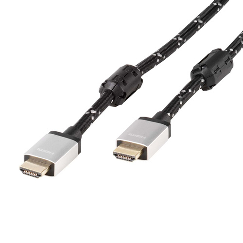 фото Кабель vivanco 42207 hdmi - hdmi 2м black/silver