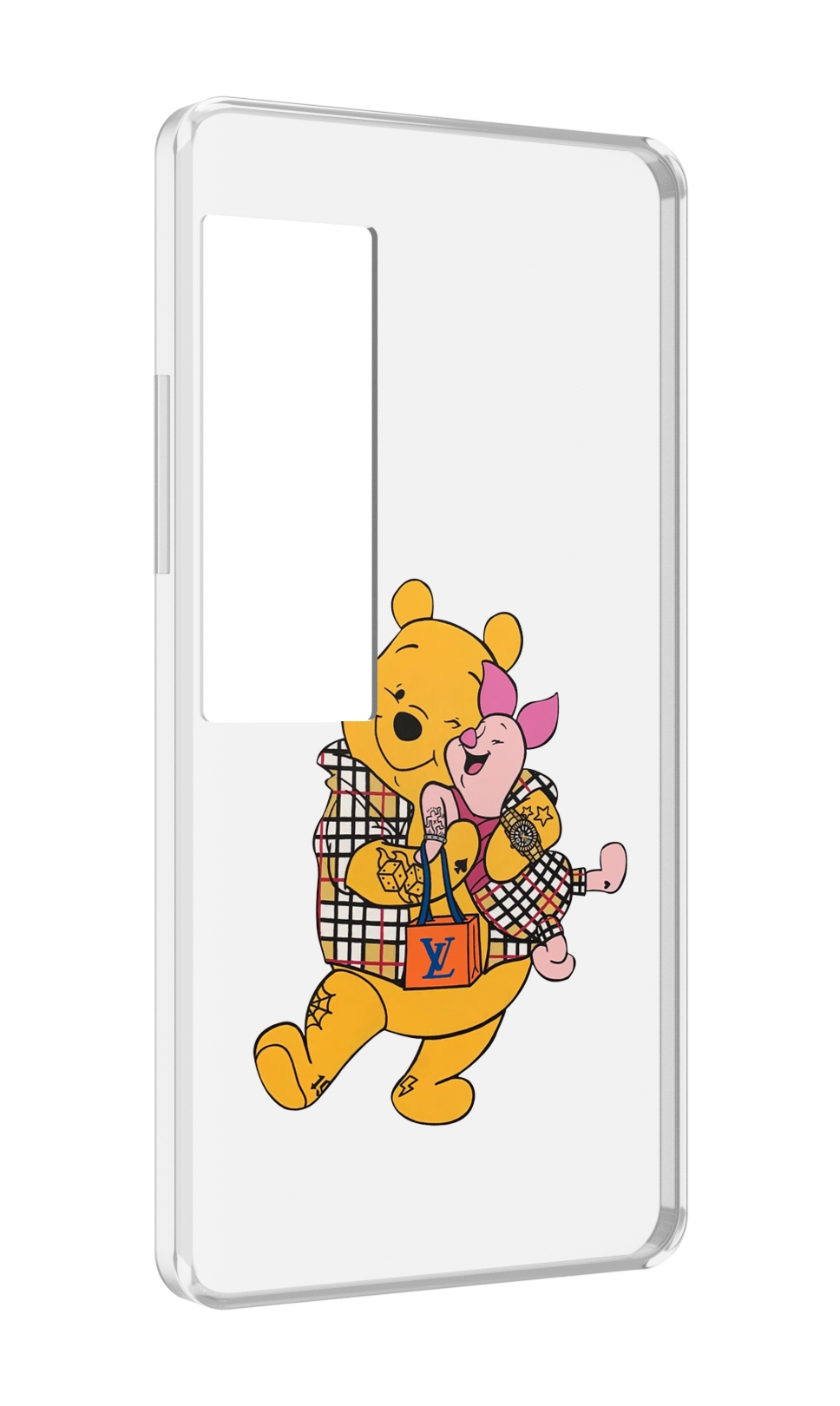 

Чехол MyPads модный-медведь-из-винни-пуха для Meizu Pro 7 Plus, Прозрачный, Tocco