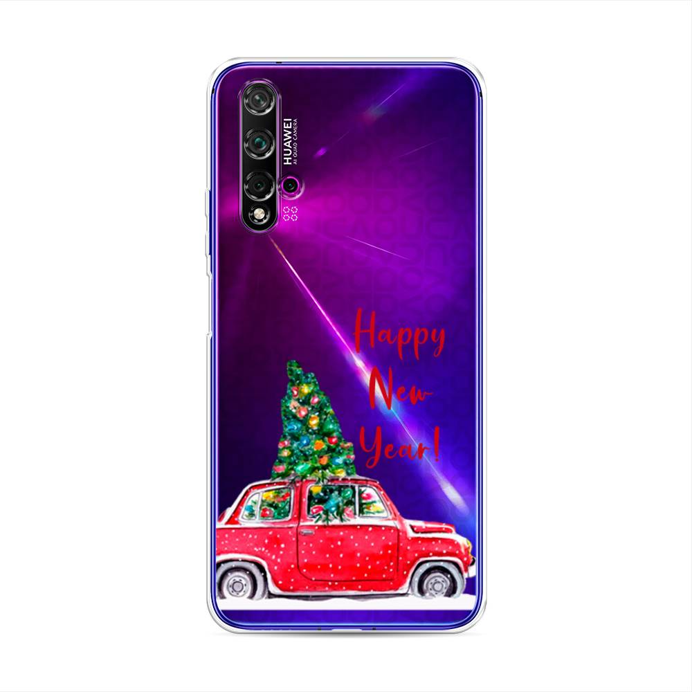 

Чехол для Huawei Nova 5T/Honor 20 "Happy New Year", Красный;зеленый, 610550-5