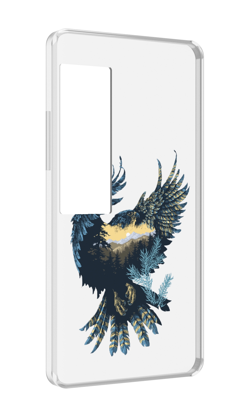 

Чехол MyPads мирок в соколе для Meizu Pro 7 Plus, Прозрачный, Tocco