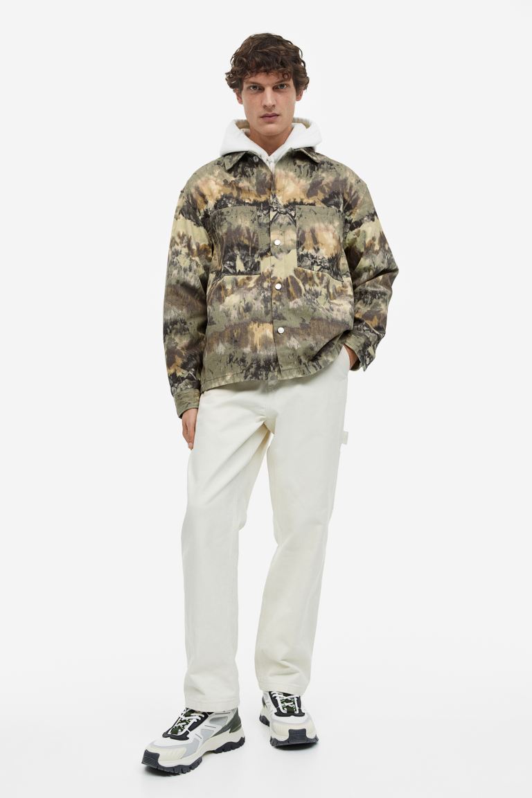 

Жакет мужской H&M 1133597001 хаки L (доставка из-за рубежа), 1133597001