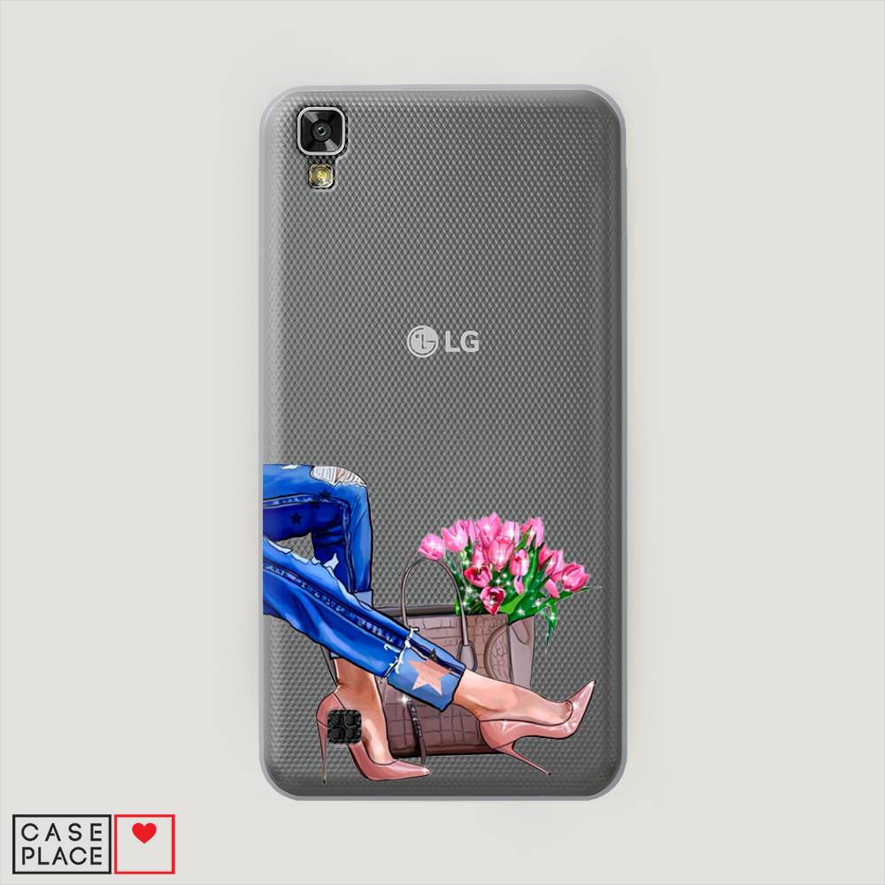 

Чехол Awog на LG X Power (K220DS) "Каблучки", Голубой;коричневый;розовый, 82350-7