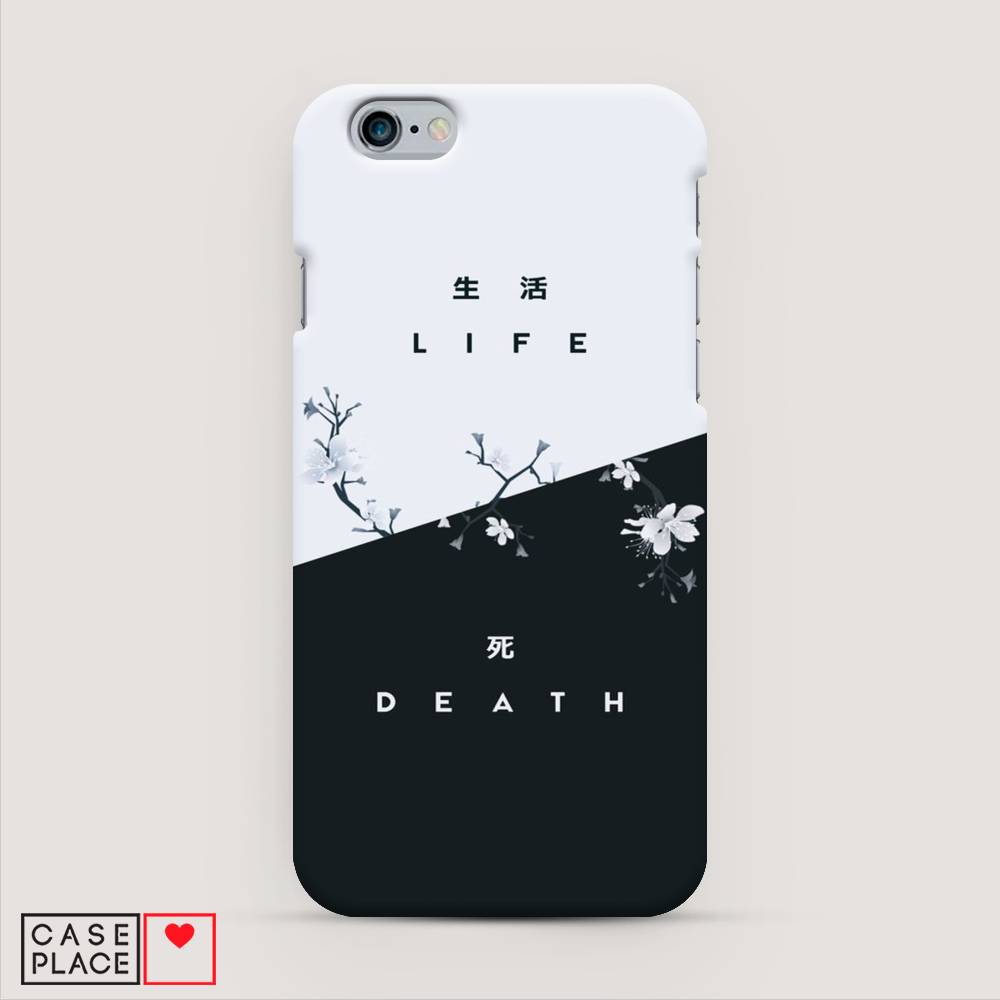 

Пластиковый чехол "Life and death" на Apple iPhone 6, 10420-5