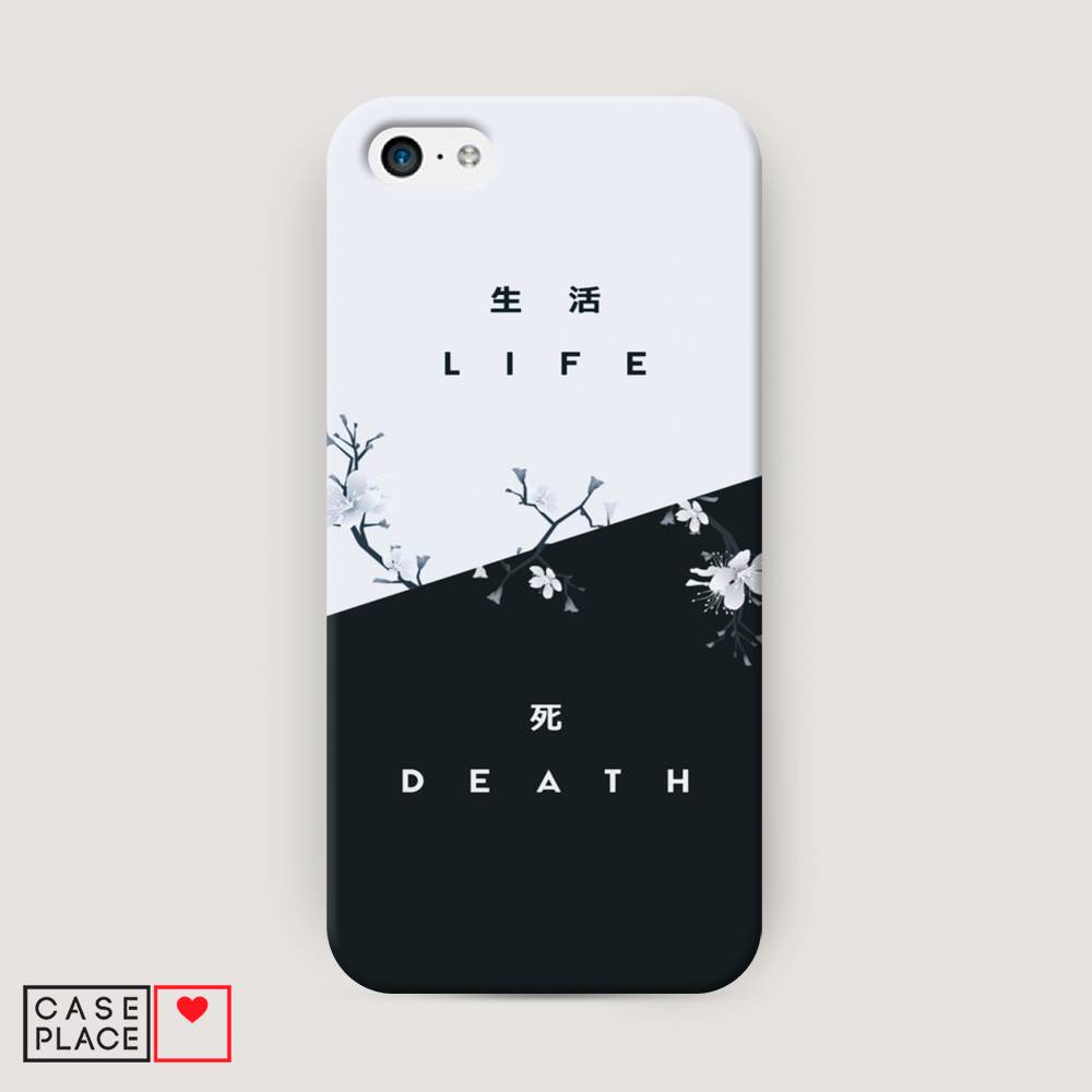 

Пластиковый чехол "Life and death" на Apple iPhone 5C, 10220-5