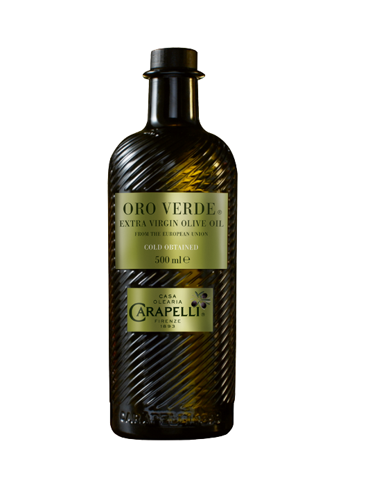 Масло Carapelli Oro Verde Extra Vergine оливковое нерафинированное 500 мл