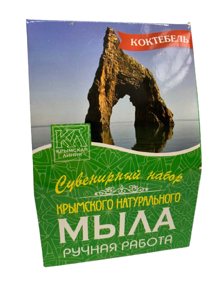 Купить Сувенирный набор натурального мыла Коктебель 3х82 г, Крымская Линия