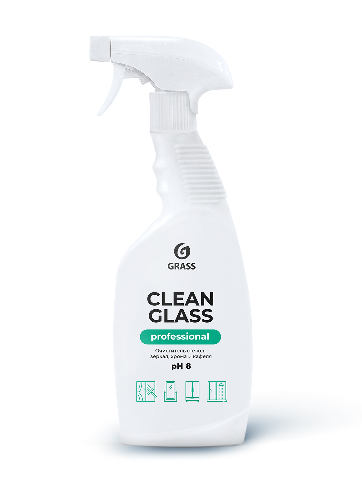 Средство для мытья стекол и зеркал GRASS Clean Glass Professional 600мл