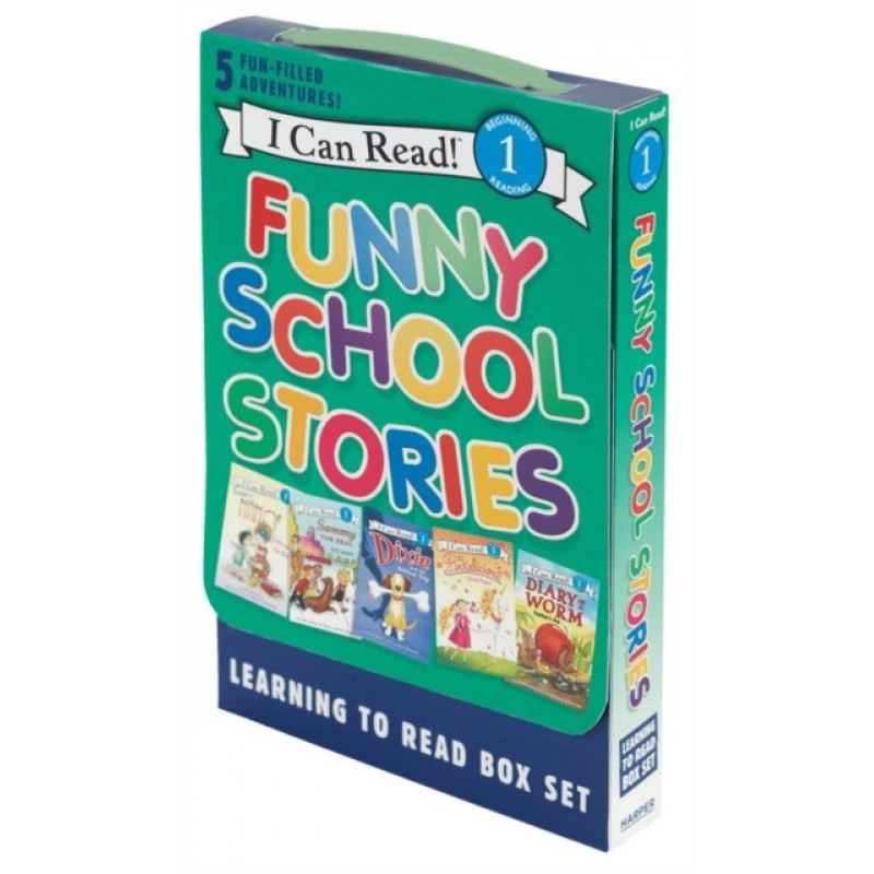 

Комплект книг Funny School Stories: Learning to Read 5-Book Box Set (Level 1)