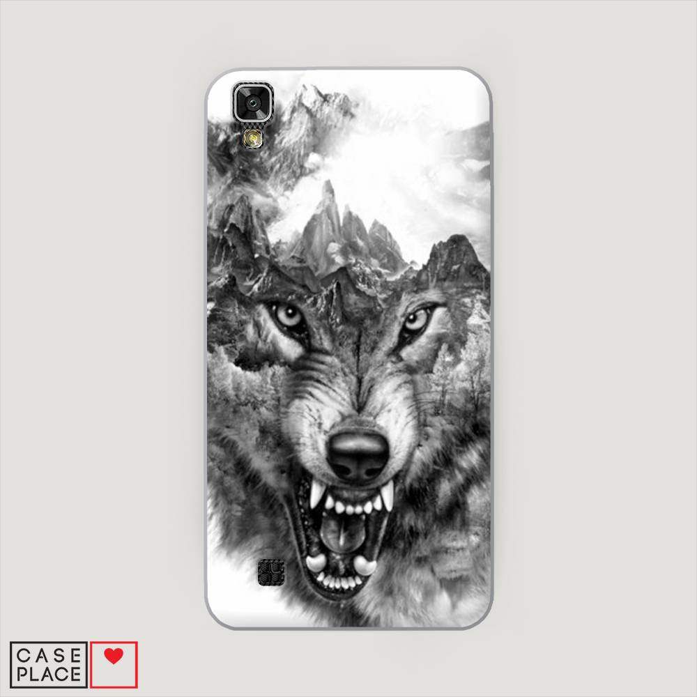 

Чехол Awog "Волк в горах" для LG X Power (K220DS), 82350-1
