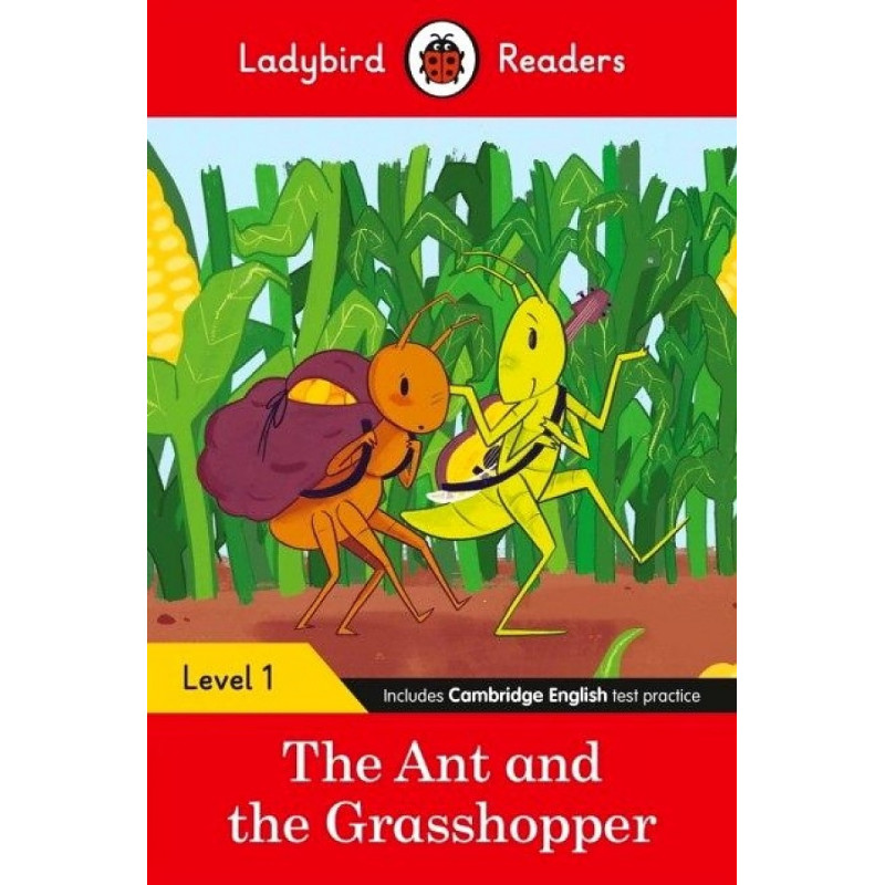 фото Книга the ant and the grasshopper ladybird