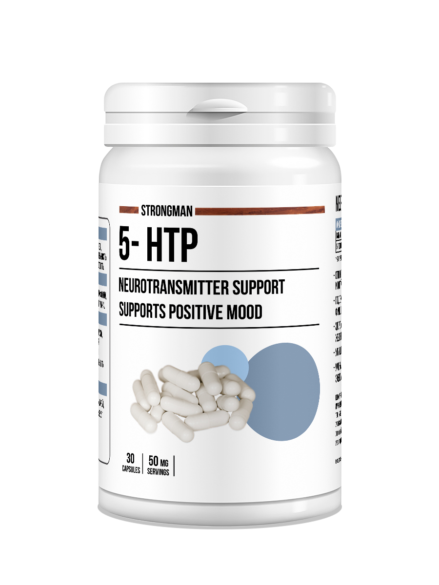Аминокислота StrongMan 5HTP 50мг 30 капсул