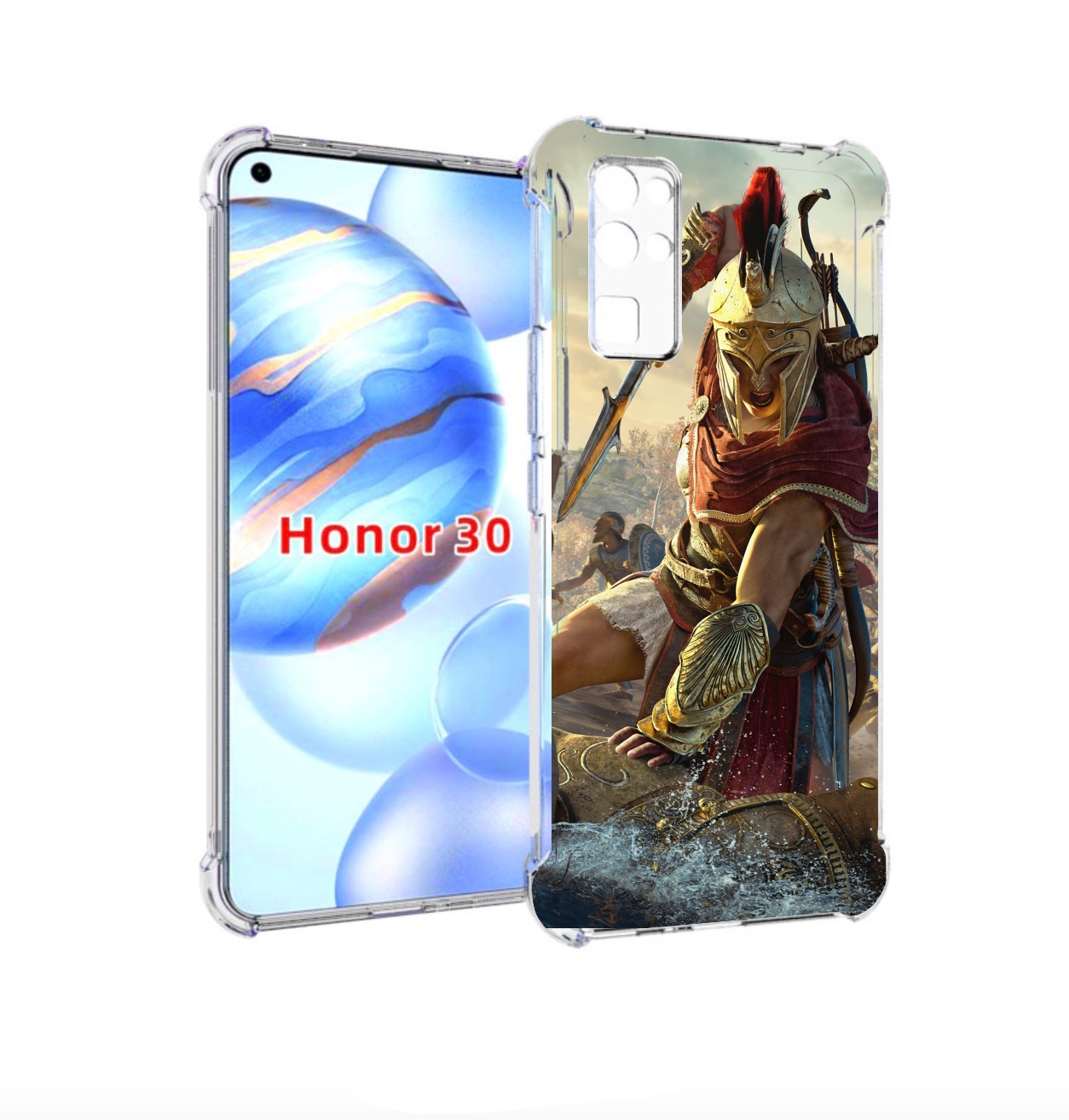 

Чехол бампер MyPads Assassin's Creed Odyssey Kassandra мужской д, Прозрачный, Tocco