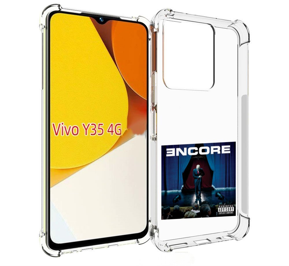 

Чехол MyPads ENCORE для Vivo Y35 4G 2022 / Vivo Y22, Прозрачный, Tocco