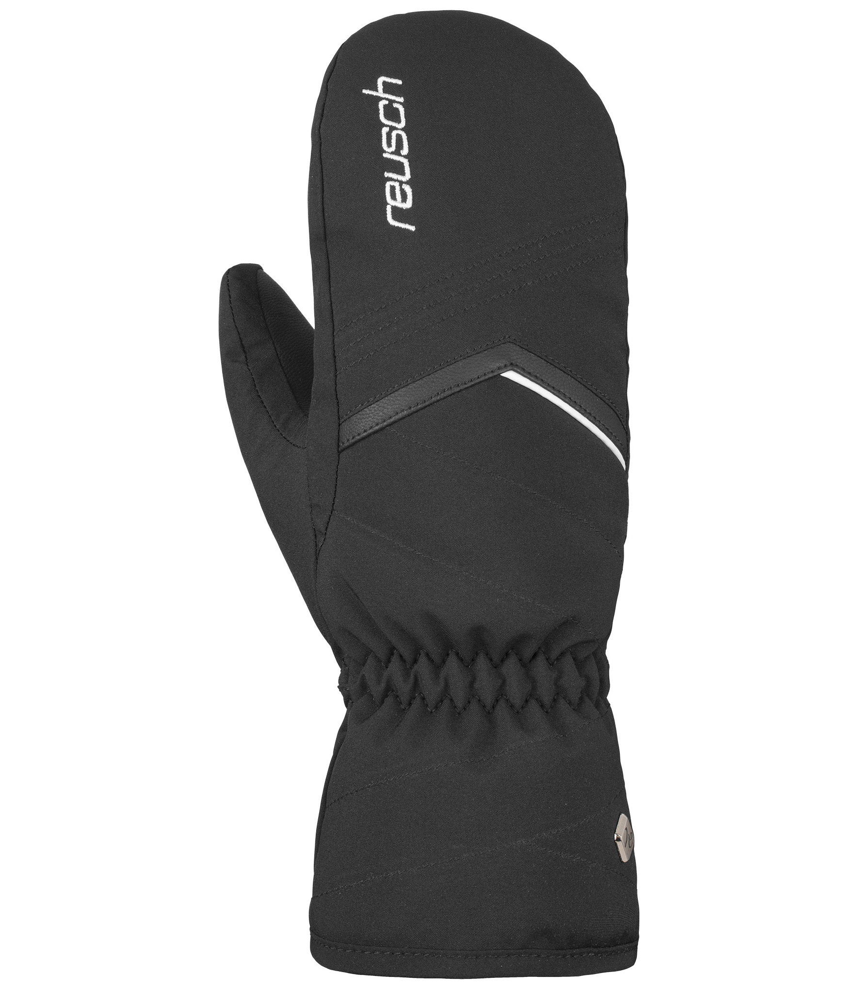 Варежки Reusch Marisa Mitten, 2021, black/white, 7.5