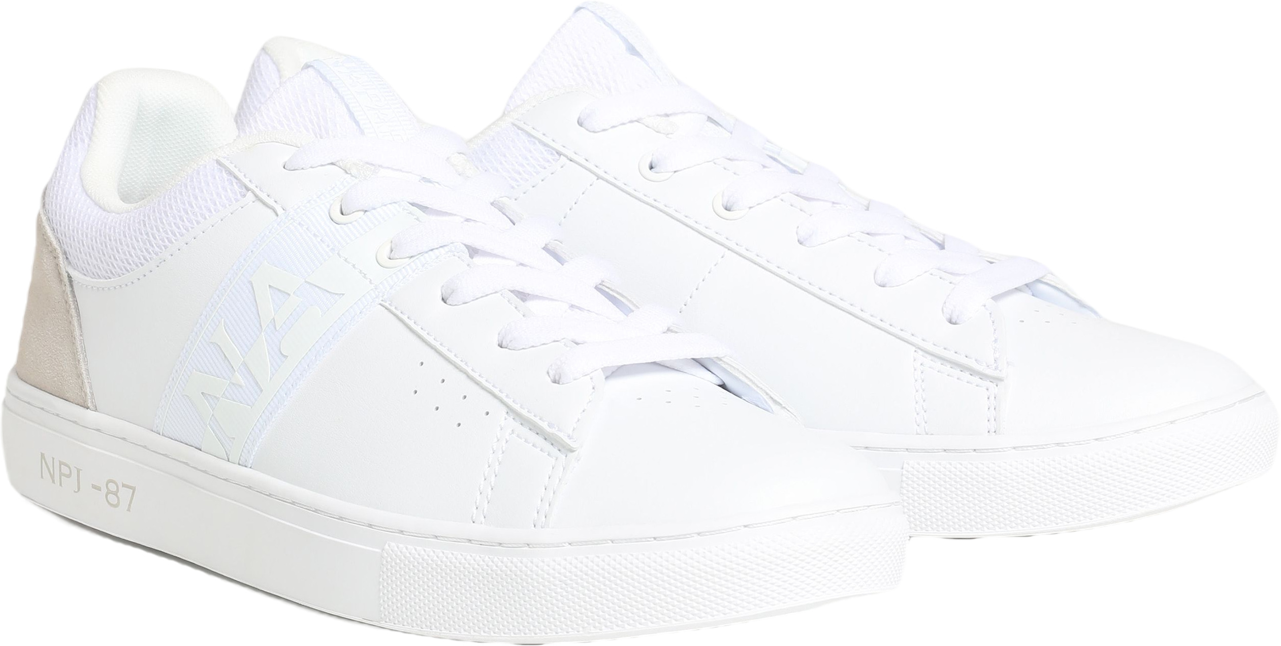 

Кеды мужские Napapijri Man Sneaker белые 10 US, Белый, Man Sneaker