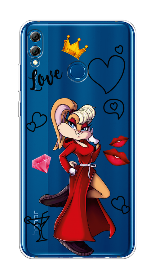 

Чехол на Honor 8X Max "Rich Lola Bunny", Красный;бежевый;оранжевый, 66550-6