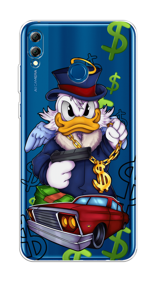 

Чехол на Honor 8X Max "Scrooge McDuck with a Gold Chain", Красный;синий;белый, 66550-6