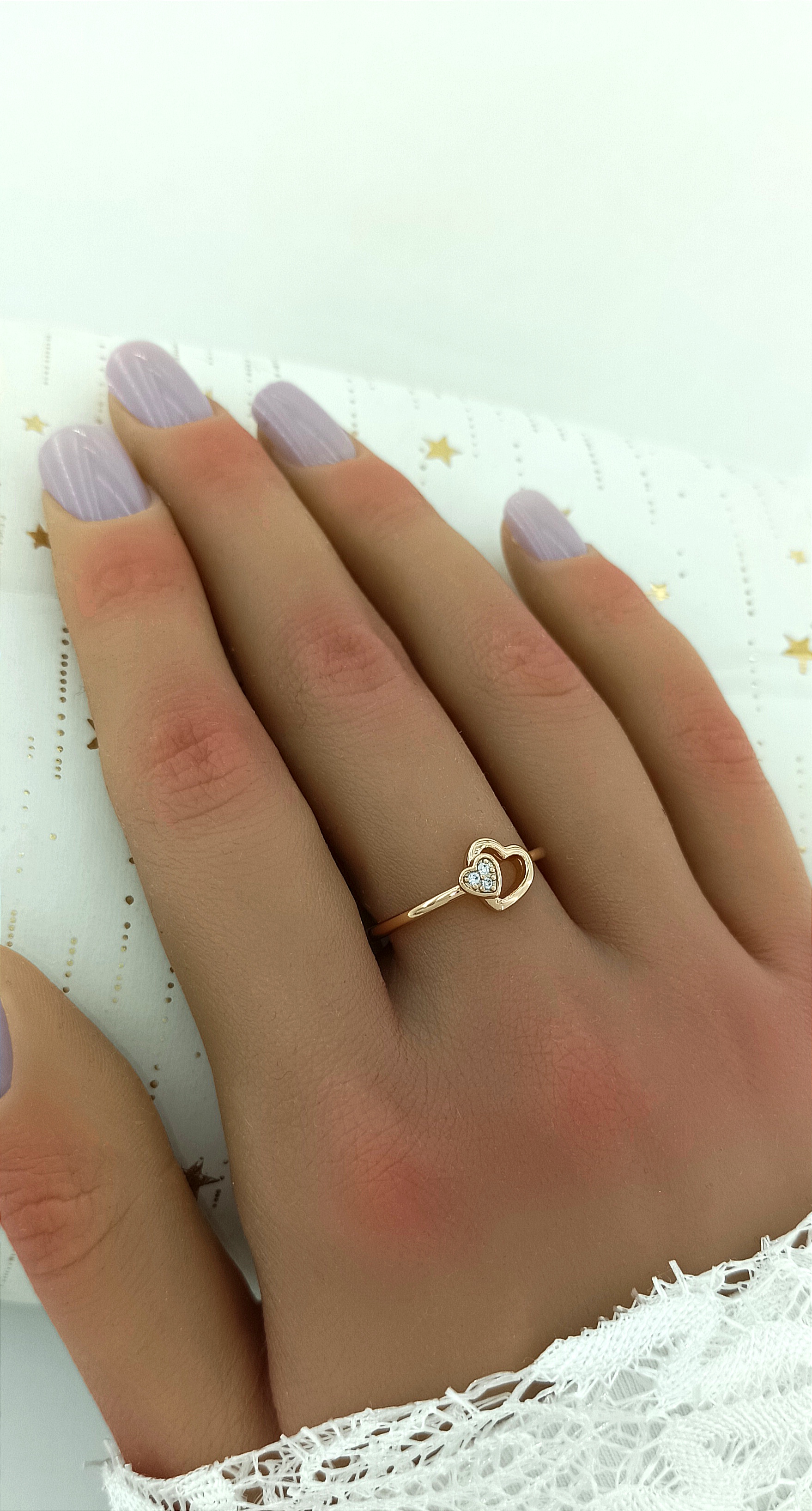 

Кольцо из бижутерного сплава р. Xuping Jewelry 19, фианит, 19